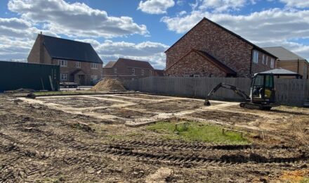 excavating foundations